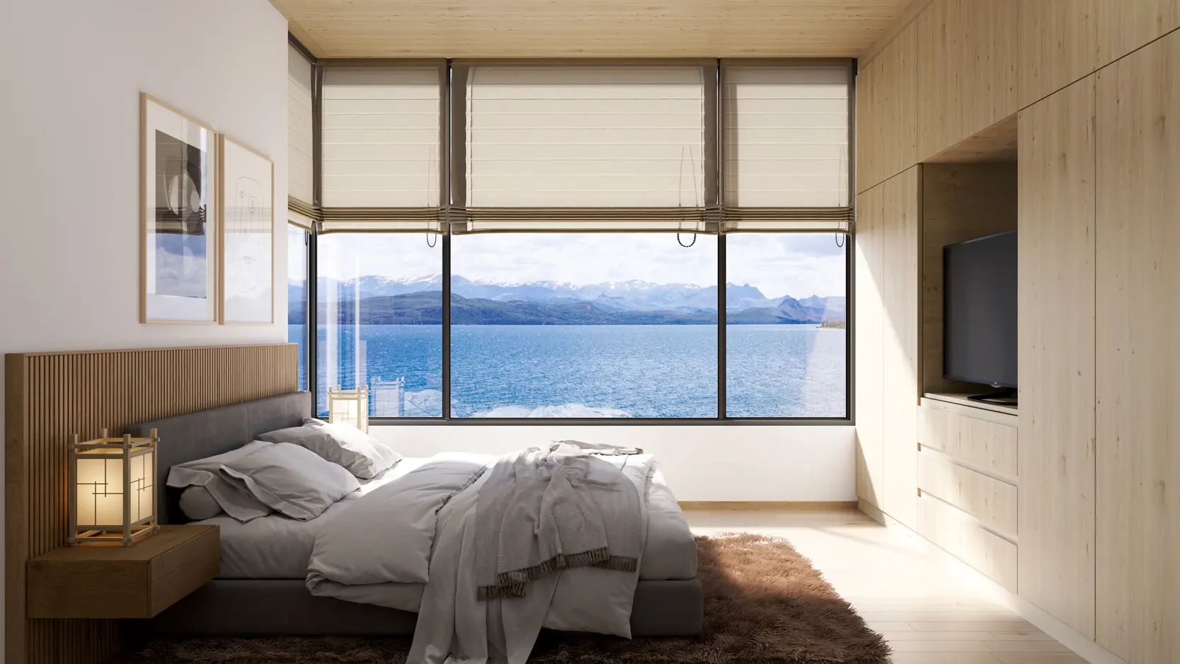 Seres Las Chacras Haus vista al lago